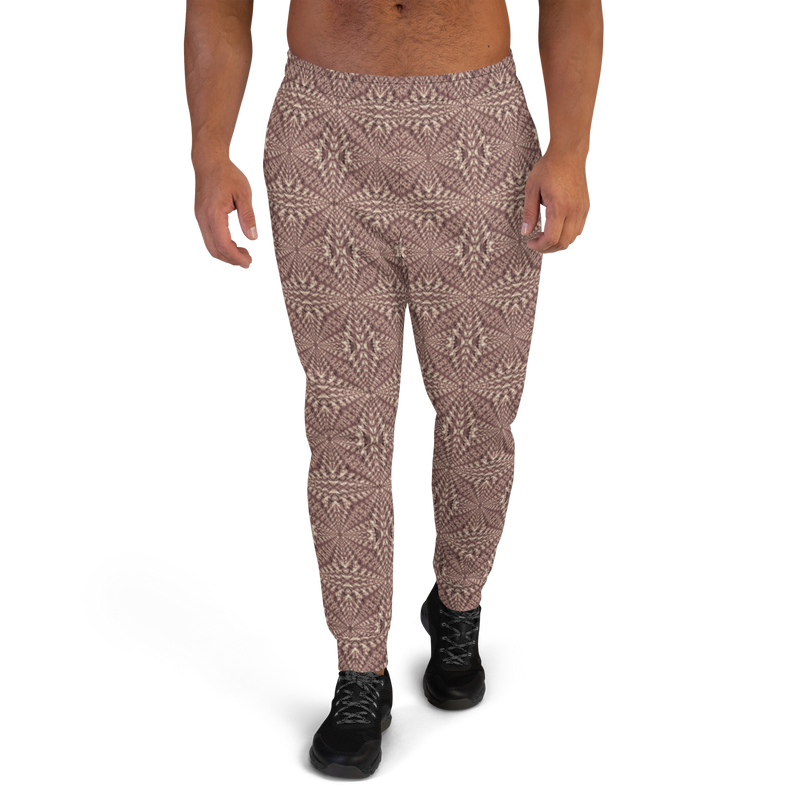 Product name: Recursia Fabrique Unknown Men's Joggers In Pink. Keywords: Athlesisure Wear, Clothing, Print: Fabrique Unknown, Men's Athlesisure, Men's Bottoms, Men's Clothing, Men's Joggers