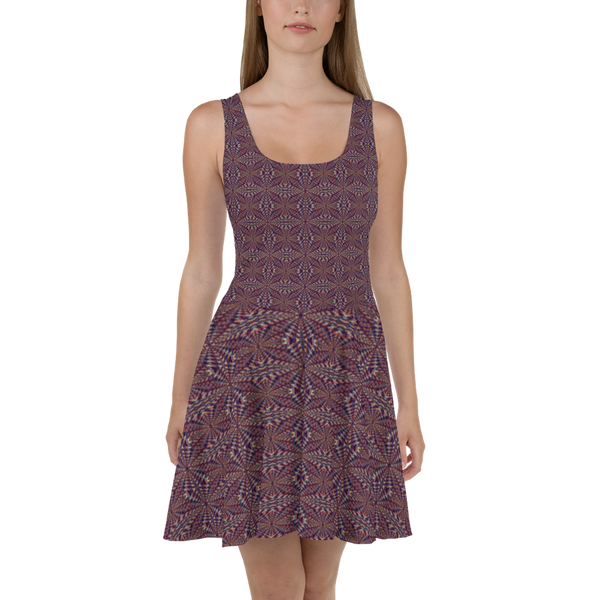 Product name: Recursia Fabrique Unknown Skater Dress. Keywords: Clothing, Print: Fabrique Unknown, Skater Dress, Women's Clothing