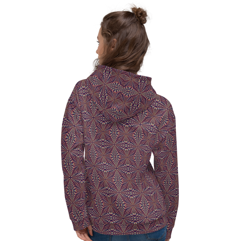 Product name: Recursia Fabrique Unknown Women's Hoodie. Keywords: Athlesisure Wear, Clothing, Print: Fabrique Unknown, Women's Hoodie, Women's Tops