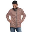 Product name: Recursia Fabrique Unknown I Men's Bomber Jacket In Pink. Keywords: Clothing, Print: Fabrique Unknown, Men's Bomber Jacket, Men's Clothing, Men's Tops