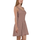 Product name: Recursia Fabrique Unknown I Skater Dress In Pink. Keywords: Clothing, Print: Fabrique Unknown, Skater Dress, Women's Clothing