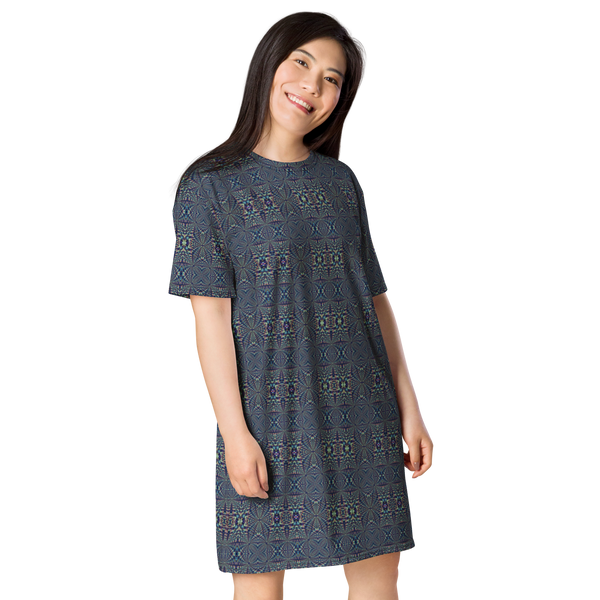 Product name: Recursia Fabrique Unknown I T-Shirt Dress. Keywords: Clothing, Print: Fabrique Unknown, T-Shirt Dress, Women's Clothing