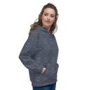 Product name: Recursia Fabrique Unknown I Women's Hoodie In Blue. Keywords: Athlesisure Wear, Clothing, Print: Fabrique Unknown, Women's Hoodie, Women's Tops