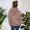 Product name: Recursia Fabrique Unknown I Women's Hoodie In Pink. Keywords: Athlesisure Wear, Clothing, Print: Fabrique Unknown, Women's Hoodie, Women's Tops