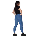Product name: Recursia Fabrique Unknown Leggings With Pockets. Keywords: Athlesisure Wear, Clothing, Print: Fabrique Unknown, Leggings with Pockets, Women's Clothing