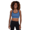 Product name: Recursia Fabrique Unknown II Padded Sports Bra. Keywords: Athlesisure Wear, Clothing, Print: Fabrique Unknown, Padded Sports Bra, Women's Clothing