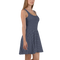 Product name: Recursia Fabrique Unknown II Skater Dress In Blue. Keywords: Clothing, Print: Fabrique Unknown, Skater Dress, Women's Clothing