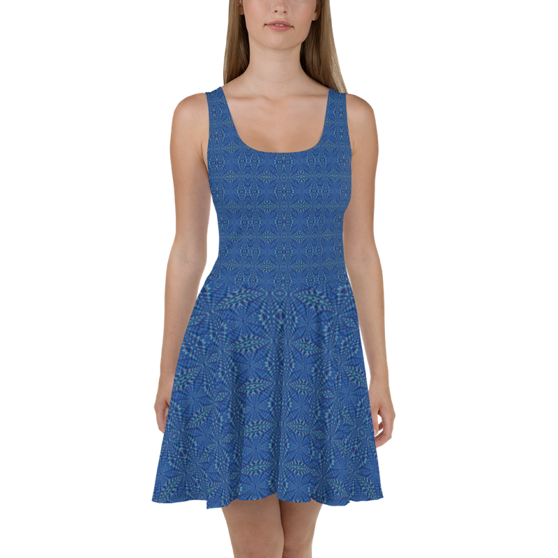 Product name: Recursia Fabrique Unknown II Skater Dress. Keywords: Clothing, Print: Fabrique Unknown, Skater Dress, Women's Clothing