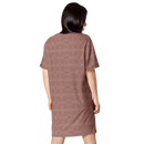 Product name: Recursia Fabrique Unknown T-Shirt Dress In Pink. Keywords: Clothing, Print: Fabrique Unknown, T-Shirt Dress, Women's Clothing