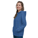 Product name: Recursia Fabrique Unknown II Women's Hoodie. Keywords: Athlesisure Wear, Clothing, Print: Fabrique Unknown, Women's Hoodie, Women's Tops
