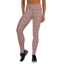 Product name: Recursia Fabrique Unknown II Yoga Leggings In Pink. Keywords: Athlesisure Wear, Clothing, Print: Fabrique Unknown, Women's Clothing, Yoga Leggings
