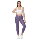 Product name: Recursia Illusions Game Leggings With Pockets. Keywords: Athlesisure Wear, Clothing, Leggings with Pockets, Women's Clothing, Print: llusions Game