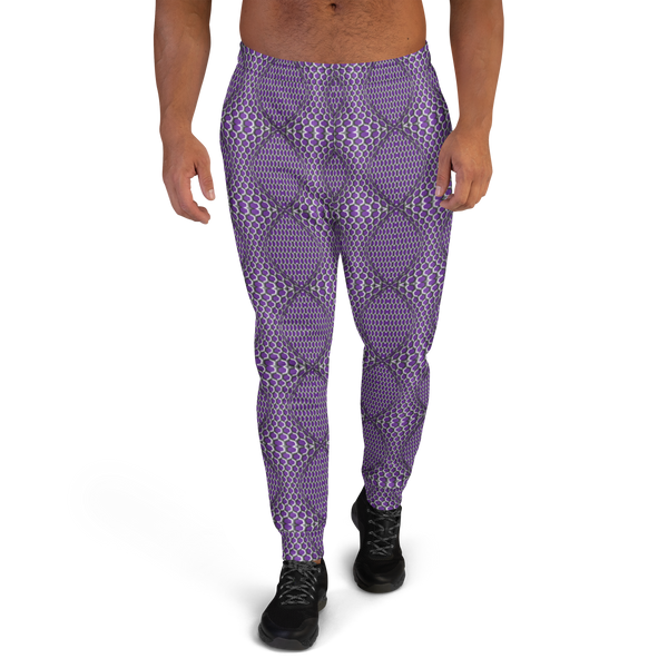 Product name: Recursia Illusions Game Men's Joggers. Keywords: Athlesisure Wear, Clothing, Men's Athlesisure, Men's Bottoms, Men's Clothing, Men's Joggers, Print: llusions Game
