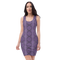 Product name: Recursia Illusions Game Pencil Dress. Keywords: Clothing, Pencil Dress, Women's Clothing, Print: llusions Game