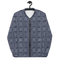 Product name: Recursia Indranet I Men's Bomber Jacket In Blue. Keywords: Clothing, Print: Indranet, Men's Bomber Jacket, Men's Clothing, Men's Tops