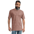 Product name: Recursia Indranet Men's Crew Neck T-Shirt In Pink. Keywords: Clothing, Print: Indranet, Men's Clothing, Men's Crew Neck T-Shirt, Men's Tops