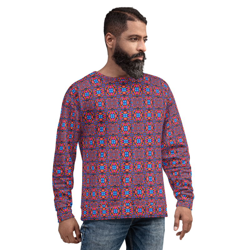 Product name: Recursia Indranet Men's Sweatshirt. Keywords: Athlesisure Wear, Clothing, Print: Indranet, Men's Athlesisure, Men's Clothing, Men's Sweatshirt, Men's Tops