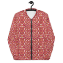 Product name: Recursia Lotus Light Men's Bomber Jacket. Keywords: Clothing, Print: Lotus Light, Men's Bomber Jacket, Men's Clothing, Men's Tops