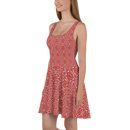 Product name: Recursia Lotus Light Skater Dress. Keywords: Clothing, Print: Lotus Light, Skater Dress, Women's Clothing