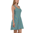 Product name: Recursia Mind Gem II Skater Dress. Keywords: Clothing, Print: Mind Gem, Skater Dress, Women's Clothing
