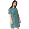Product name: Recursia Mind Gem II T-Shirt Dress. Keywords: Clothing, Print: Mind Gem, T-Shirt Dress, Women's Clothing