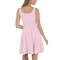 Product name: Recursia Modern MoirÃ© V Skater Dress In Pink. Keywords: Clothing, Print: Modern MoirÃ©, Skater Dress, Women's Clothing