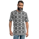Product name: Recursia Modern MoirÃ© VI Men's Crew Neck T-Shirt. Keywords: Clothing, Men's Clothing, Men's Crew Neck T-Shirt, Men's Tops, Print: Modern MoirÃ©