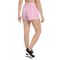 Product name: Recursia Modern MoirÃ© VII Women's Athletic Short Shorts In Pink. Keywords: Athlesisure Wear, Clothing, Men's Athletic Shorts, Print: Modern MoirÃ©
