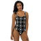 Product name: Recursia Modern MoirÃ© VIII One Piece Swimsuit. Keywords: Clothing, Print: Modern MoirÃ©, One Piece Swimsuit, Swimwear, Unisex Clothing