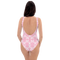 Product name: Recursia Modern MoirÃ© I One Piece Swimsuit In Pink. Keywords: Clothing, Print: Modern MoirÃ©, One Piece Swimsuit, Swimwear, Unisex Clothing