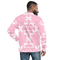Product name: Recursia Modern MoirÃ© II Men's Bomber Jacket In Pink. Keywords: Clothing, Men's Bomber Jacket, Men's Clothing, Men's Tops, Print: Modern MoirÃ©