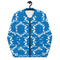 Product name: Recursia Modern MoirÃ© III Men's Bomber Jacket In Blue. Keywords: Clothing, Men's Bomber Jacket, Men's Clothing, Men's Tops, Print: Modern MoirÃ©