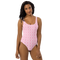 Product name: Recursia Modern MoirÃ© III One Piece Swimsuit In Pink. Keywords: Clothing, Print: Modern MoirÃ©, One Piece Swimsuit, Swimwear, Unisex Clothing