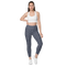 Product name: Recursia Pebblewave Leggings With Pockets In Blue. Keywords: Athlesisure Wear, Clothing, Leggings with Pockets, Print: Pebblewave , Women's Clothing