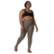Product name: Recursia Pebblewave Leggings With Pockets. Keywords: Athlesisure Wear, Clothing, Leggings with Pockets, Print: Pebblewave , Women's Clothing