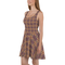 Product name: Recursia Philosophy's Abode Skater Dress. Keywords: Clothing, Print: Philosophy's Abode, Skater Dress, Women's Clothing