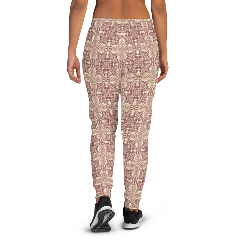 Product name: Recursia Philosophy's Abode Women's Joggers In Pink. Keywords: Athlesisure Wear, Clothing, Print: Philosophy's Abode, Women's Bottoms, Women's Joggers