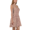 Product name: Recursia Rainbow Rose Skater Dress In Pink. Keywords: Clothing, Print: Rainbow Rose, Skater Dress, Women's Clothing
