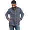 Product name: Recursia Seer Vision Men's Bomber Jacket In Blue. Keywords: Clothing, Men's Bomber Jacket, Men's Clothing, Men's Tops, Print: Seer Vision
