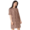 Product name: Recursia Seer Vision II Vision T-Shirt Dress In Pink. Keywords: Clothing, Print: Seer Vision, T-Shirt Dress, Women's Clothing