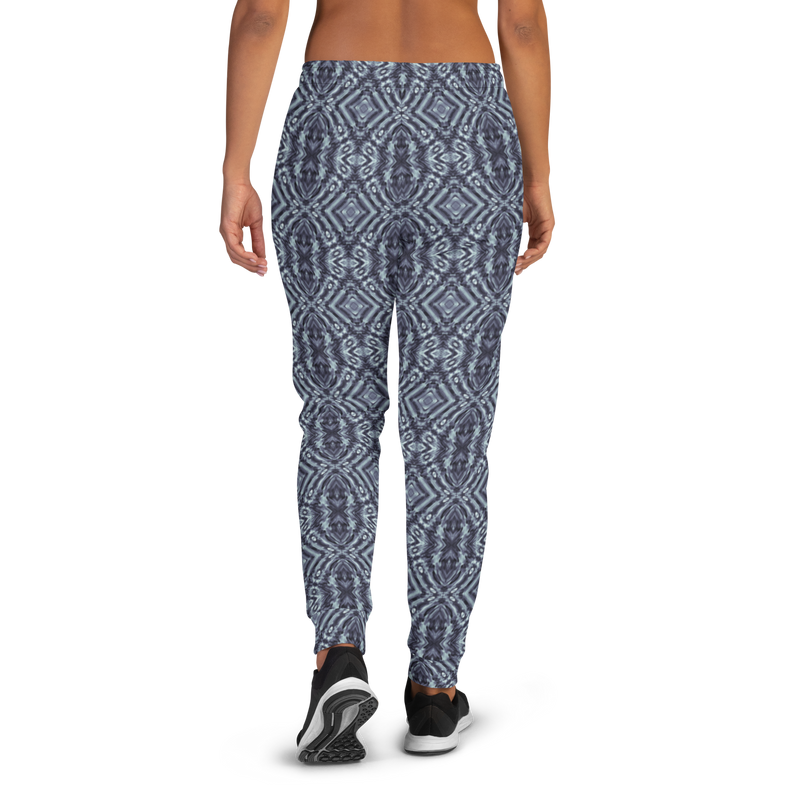 Product name: Recursia Seer Vision Women's Joggers In Blue. Keywords: Athlesisure Wear, Clothing, Print: Seer Vision, Women's Bottoms, Women's Joggers