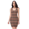Product name: Recursia Seer Vision I Pencil Dress. Keywords: Clothing, Pencil Dress, Print: Seer Vision, Women's Clothing