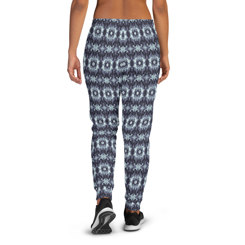 Product name: Recursia Seer Vision I Women's Joggers In Blue. Keywords: Athlesisure Wear, Clothing, Print: Seer Vision, Women's Bottoms, Women's Joggers
