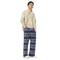 Product name: Recursia Seer Vision Men's Wide Leg Pants In Blue. Keywords: Men's Clothing, Men's Wide Leg Pants, Print: Seer Vision