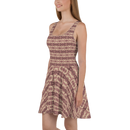 Product name: Recursia Seer Vision II Vision Skater Dress In Pink. Keywords: Clothing, Print: Seer Vision, Skater Dress, Women's Clothing