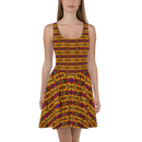 Product name: Recursia Seer Vision II Vision Skater Dress. Keywords: Clothing, Print: Seer Vision, Skater Dress, Women's Clothing