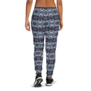 Product name: Recursia Seer Vision II Women's Joggers In Blue. Keywords: Athlesisure Wear, Clothing, Print: Seer Vision, Women's Bottoms, Women's Joggers