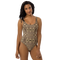 Product name: Recursia Serpentine Dream One Piece Swimsuit. Keywords: Clothing, One Piece Swimsuit, Print: Serpentine Dream, Swimwear, Unisex Clothing
