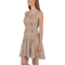 Product name: Recursia Serpentine Dream Skater Dress In Pink. Keywords: Clothing, Print: Serpentine Dream, Skater Dress, Women's Clothing