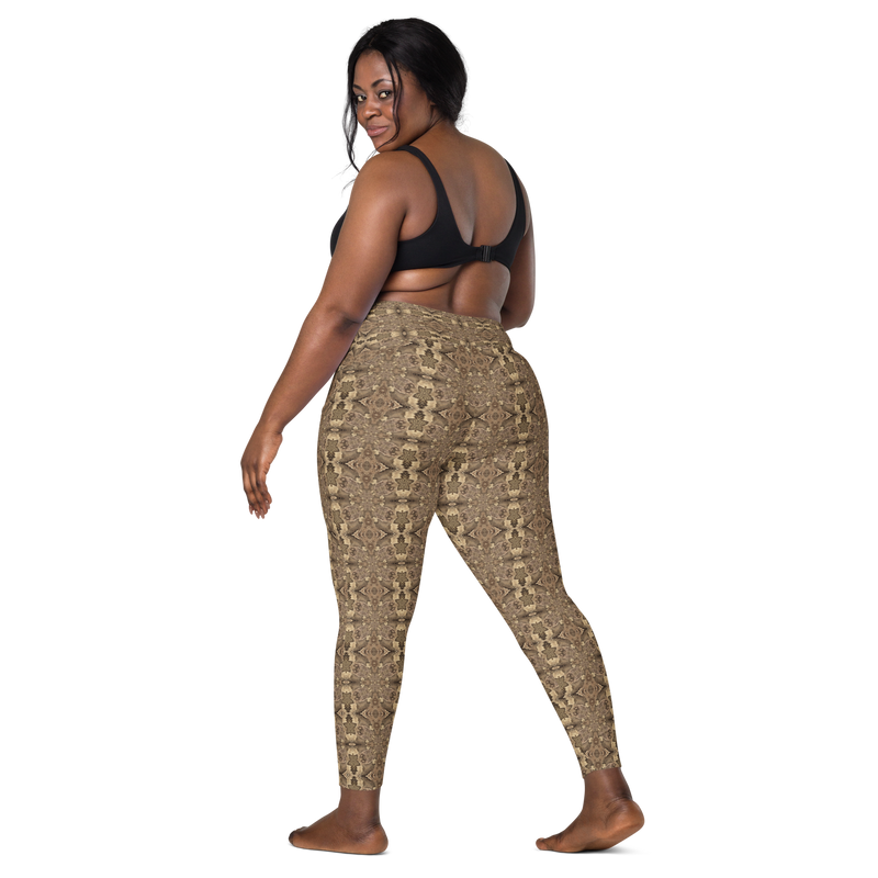 Product name: Recursia Serpentine Dream I Leggings With Pockets. Keywords: Athlesisure Wear, Clothing, Leggings with Pockets, Print: Serpentine Dream, Women's Clothing